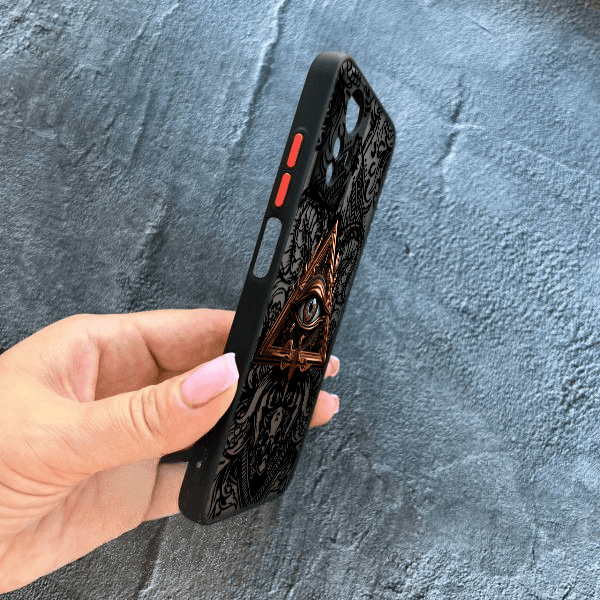 Чохол для Xiaomi Redmi Note 12S з захистом камери з масонським оком
