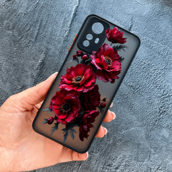 Чохол для Xiaomi Redmi Note 12S з захистом камери з квітами гербери