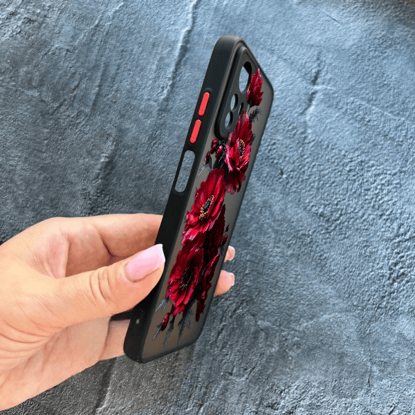 Чохол для Xiaomi Redmi Note 12S з захистом камери з квітами гербери