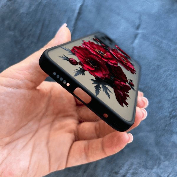 Чехол для Xiaomi Redmi Note 12S с защитой камеры с цветами герберы