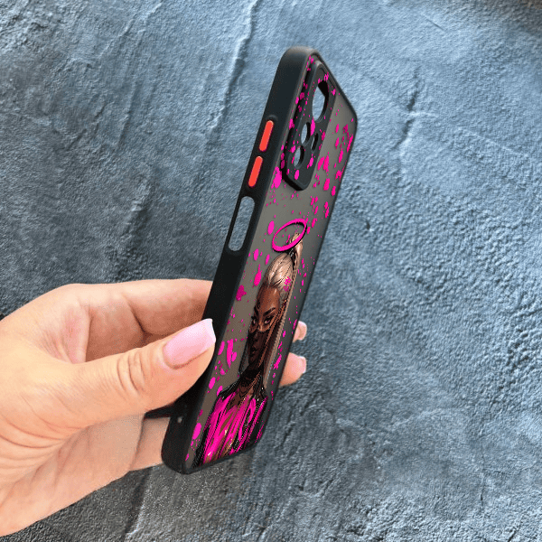 Чохол для Xiaomi Redmi Note 12S з захистом камери з дівчинкою бунтаркою