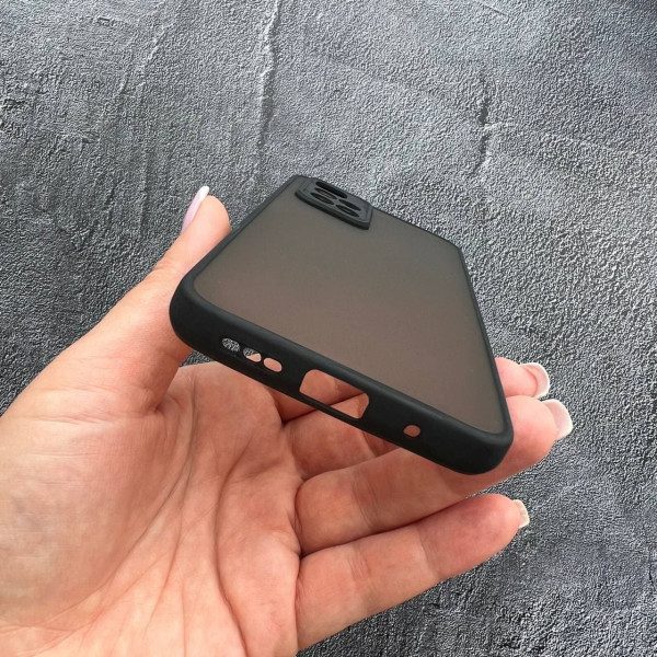 Чехол Xiaomi Redmi Note 11 Pro Plus 5G с защитой камеры матовый пластик без дизайна