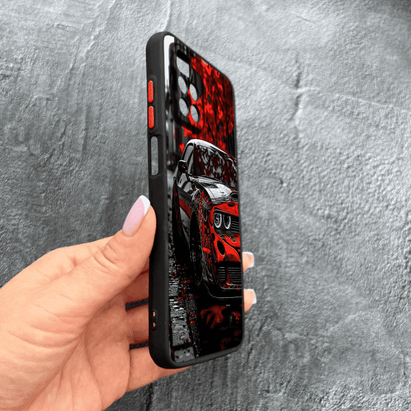 Чохол для Xiaomi Redmi Note 11 Pro Plus 5G з захистом камери з принтом машини