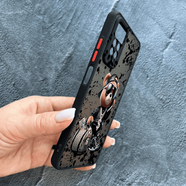 Чохол для Xiaomi Redmi Note 11 / Note 11s з захистом камери з ведмедиком Тедді