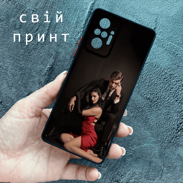 Чохол для Xiaomi Redmi Note 10 Pro з захистом камери зі своїм принтом