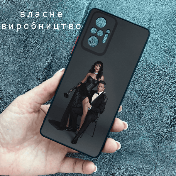 Чехол для Xiaomi Redmi Note 10 Pro с защитой камеры со своим принтом