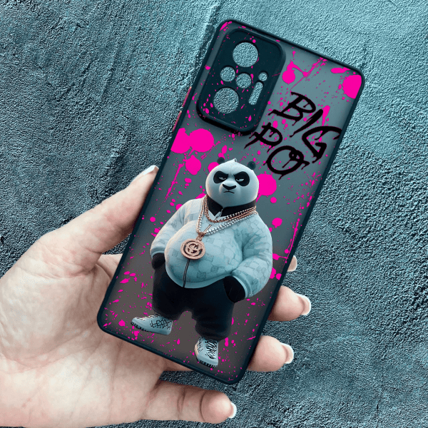 Чохол для Xiaomi Redmi Note 10 Pro з захистом камери з панадою Кунг-Фу Big Po