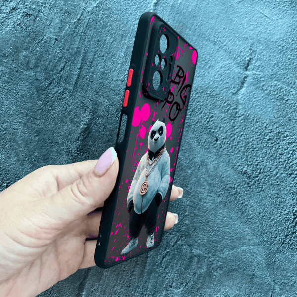 Чохол для Xiaomi Redmi Note 10 Pro з захистом камери з панадою Кунг-Фу Big Po