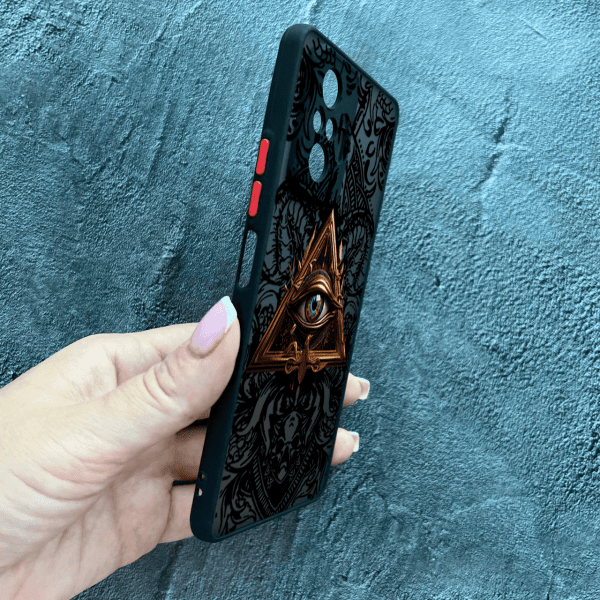 Чохол для Xiaomi Redmi Note 10 Pro з захистом камери з масонським оком