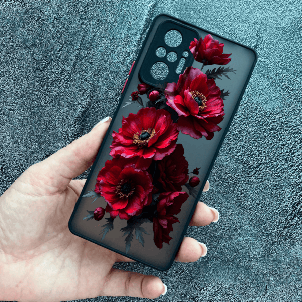Чохол для Xiaomi Redmi Note 10 Pro з захистом камери з квітами гербери