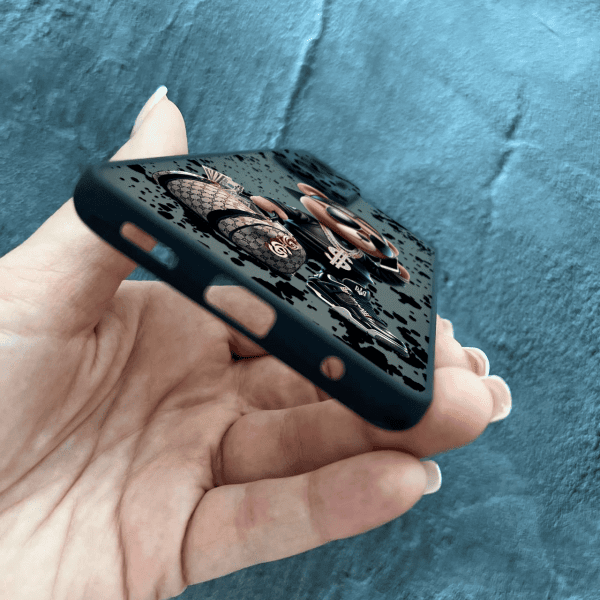 Чeхол для Xiaomi Redmi Note 10 Pro с защитой камеры с мишкой Тедди