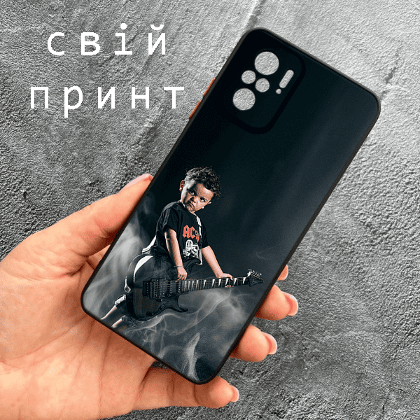 Чохол для Xiaomi Redmi Note 10 4G / Note 10s / Xiaomi Poco M5s з захистом камери зі своїм принтом