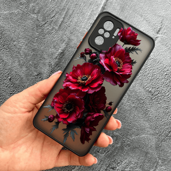 Чохол для Xiaomi Redmi Note 10 4G / Note 10s / Xiaomi Poco M5s з захистом камери з квітами гербери