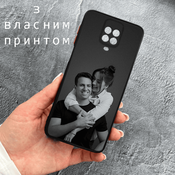 Чохол для Xiaomi Redmi Note 9s / Note 9 Pro / Note 9 Pro Max з захистом камери зі своїм принтом