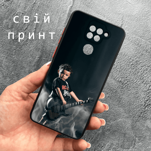 Чохол для Xiaomi Redmi Note 9 / Redmi 10X з захистом камери зі своїм принтом