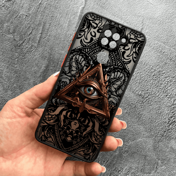Чохол для Xiaomi Redmi Note 9 / Redmi 10X з захистом камери з масонським оком