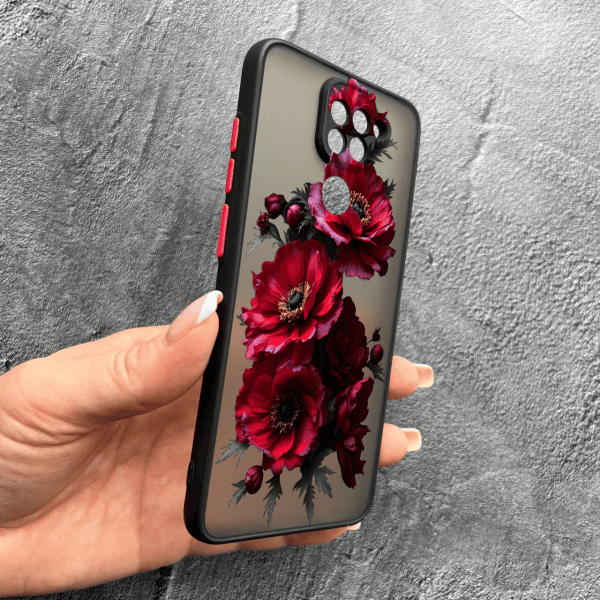 Чохол для Xiaomi Redmi Note 9 / Redmi 10X з захистом камери з квітами гербери