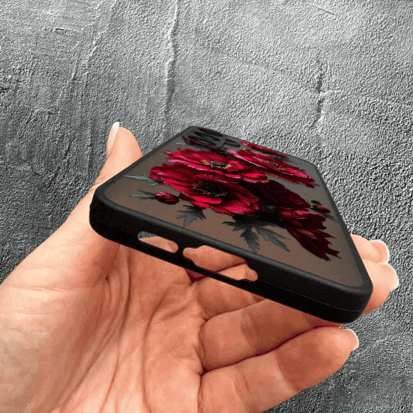 Чехол для Samsung Galaxy A35 с защитой камеры с цветами герберы