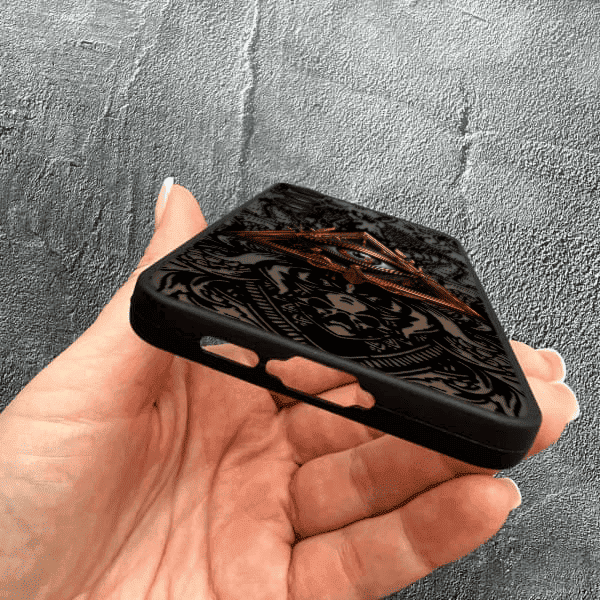Чехол для Samsung Galaxy S23 с защитой камеры с масонским глазом