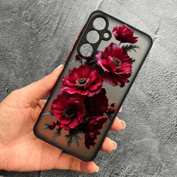 Чохол для Samsung Galaxy S23 з захистом камери з квітами гербери