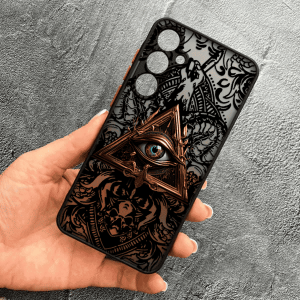 Чохол для Samsung Galaxy S21 Plus з захистом камери з масонським оком
