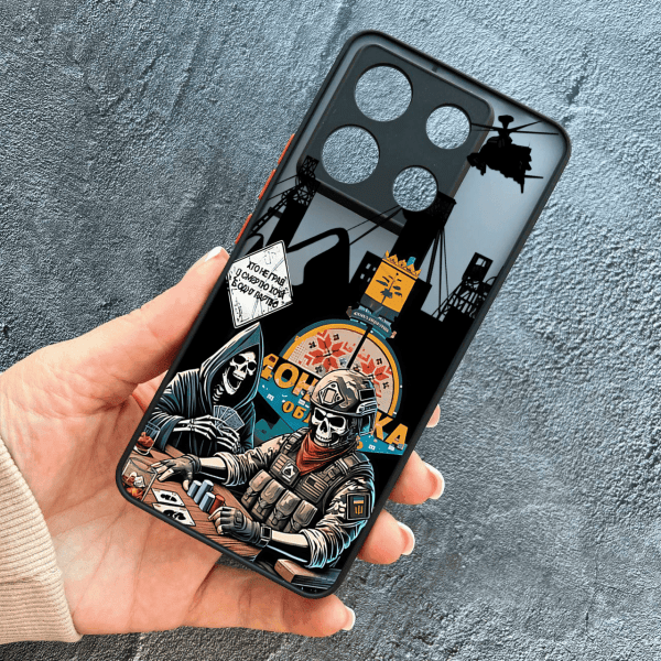 Чохол для Xiaomi Redmi Note 13 Pro 5G / Xiaomi Poco X6 5G з захистом камери бойовий азарт