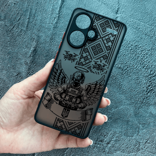 Чехол для Xiaomi Redmi Note 13 Pro Plus с защитой камеры оператор дронов