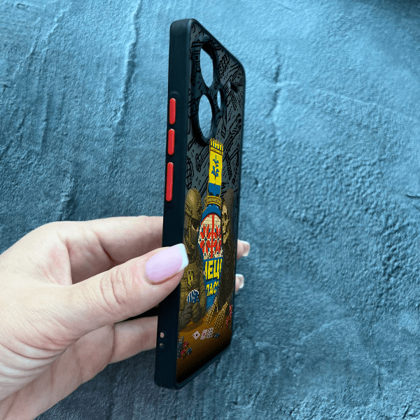 Чохол для Xiaomi Redmi Note 13 Pro Plus з захистом камери військовий гра зі смертю