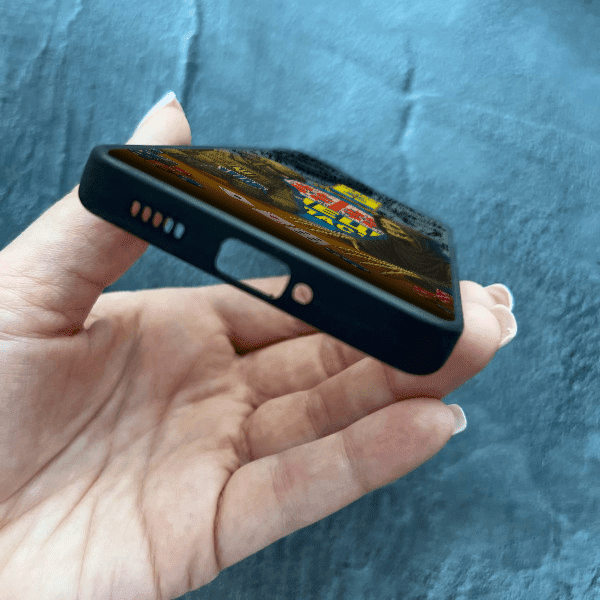 Чехол для Xiaomi Redmi Note 13 Pro Plus с защитой камеры военный игра со смертью