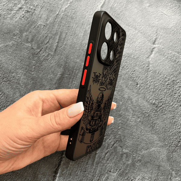 Чехол для Xiaomi Redmi Note 13 4G с защитой камеры оператор дронов