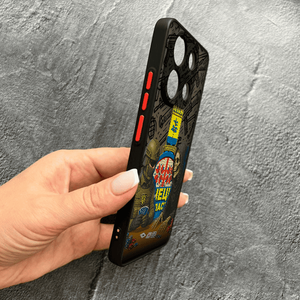 Чохол для Xiaomi Redmi Note 13 4G з захистом камери військовий гра зі смертю
