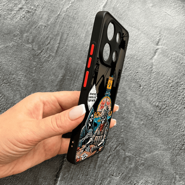 Чохол для Xiaomi Redmi Note 13 4G з захистом камери бойовий азарт