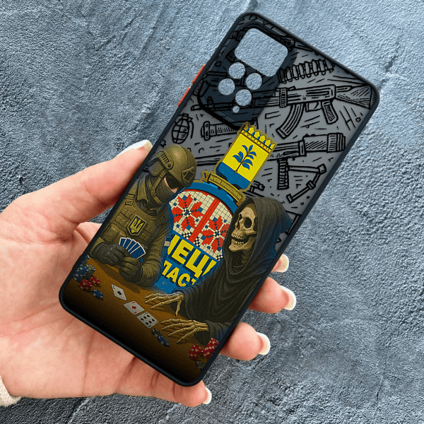 Чохол для Xiaomi Redmi Note 11 Pro / Redmi Note 12 Pro 4G з захистом камери військовий гра зі смертю