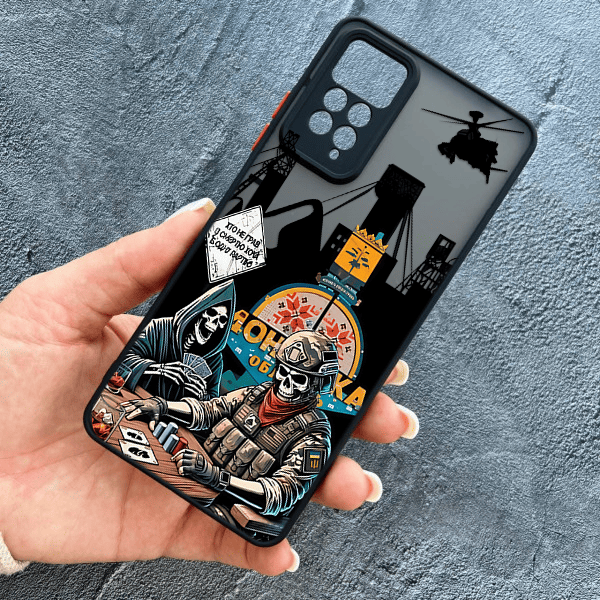 Чохол для Xiaomi Redmi Note 11 Pro / Redmi Note 12 Pro 4G з захистом камери бойовий азарт