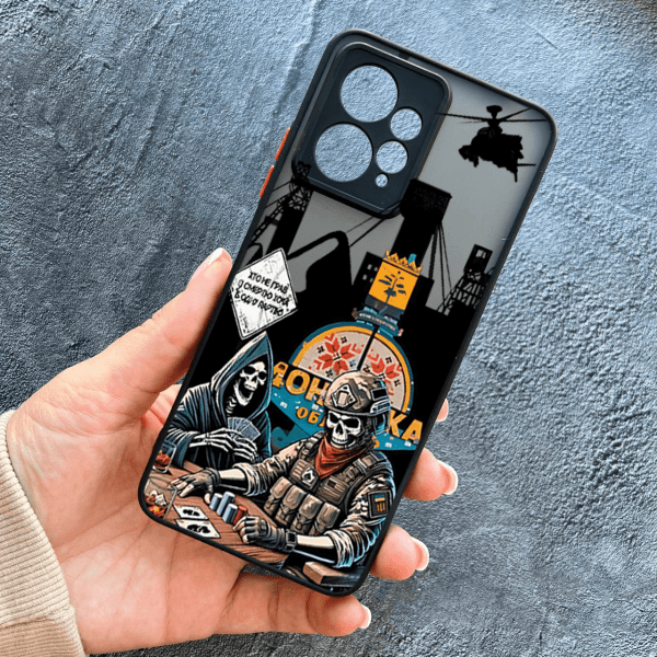 Чохол для Xiaomi Redmi Note 12 4G з захистом камери бойовий азарт