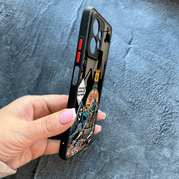 Чохол для Xiaomi Redmi Note 12 4G з захистом камери бойовий азарт