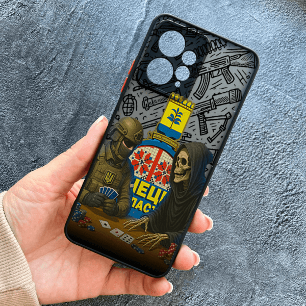 Чохол для Xiaomi Redmi Note 12 4G з захистом камери військовий гра зі смертю