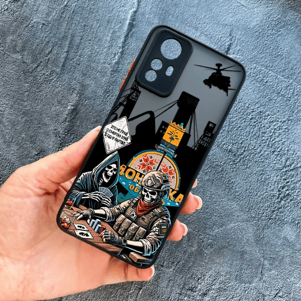 Чохол для Xiaomi Redmi Note 12S з захистом камери бойовий азарт