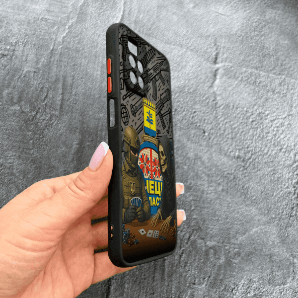 Чохол для Xiaomi Redmi Note 11 Pro Plus 5G з захистом камери військовий гра зі смертю