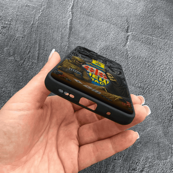 Чехол для Xiaomi Redmi Note 11 Pro Plus 5G с защитой камеры военный игра со смертью
