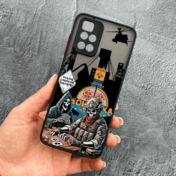 Чохол для Xiaomi Redmi Note 11 Pro Plus 5G з захистом камери бойовий азарт