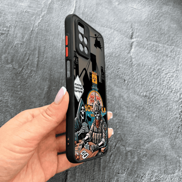 Чохол для Xiaomi Redmi Note 11 Pro Plus 5G з захистом камери бойовий азарт
