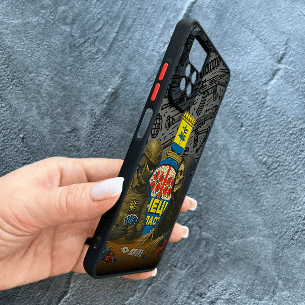 Чохол для Xiaomi Redmi Note 11 / Note 11s з захистом камери військовий гра зі смертю
