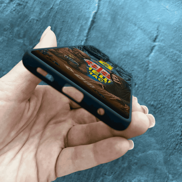 Чехол для Xiaomi Redmi Note 10 Pro с защитой камеры военный игра со смертью