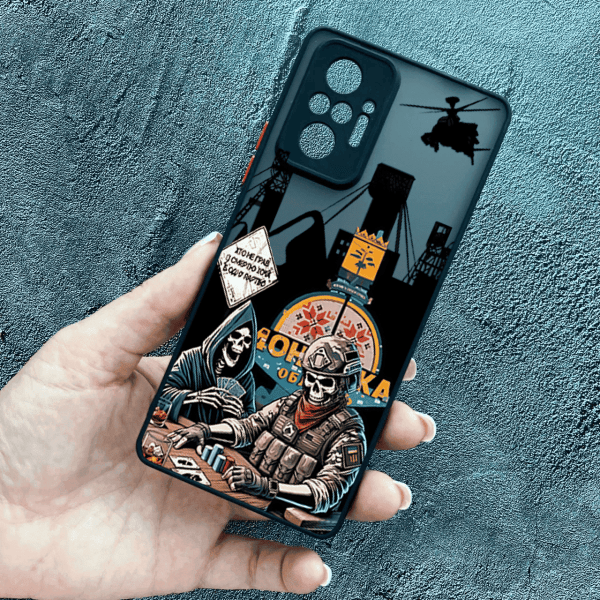 Чохол для Xiaomi Redmi Note 10 Pro з захистом камери бойовий азарт