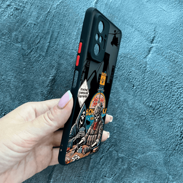 Чохол для Xiaomi Redmi Note 10 Pro з захистом камери бойовий азарт