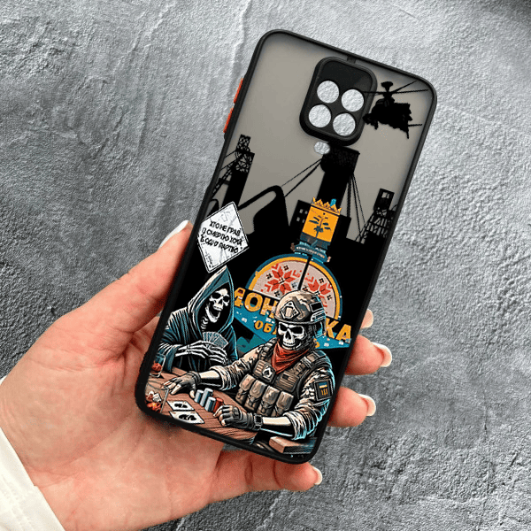 Чехол для Xiaomi Redmi Note 9s / Note 9 Pro / Note 9 Pro Max с защитой камеры боевой азарт