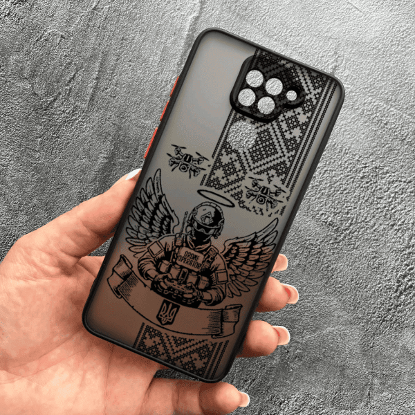 Чехол для Xiaomi Redmi Note 9 / Redmi 10X с защитой камеры оператор дронов