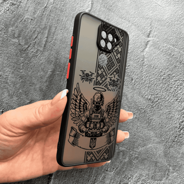 Чехол для Xiaomi Redmi Note 9 / Redmi 10X с защитой камеры оператор дронов