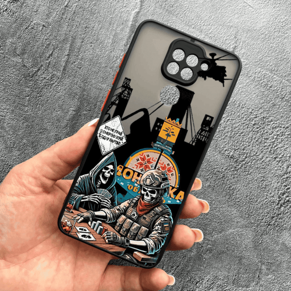 Чохол для Xiaomi Redmi Note 9 / Redmi 10X з захистом камери бойовий азарт